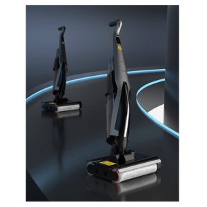 Deerma VX96W Cordless Vacuum Cleaner, Wet And Dry, 15kPa Suction Force, Double Roller Brush, 600ml Clean Water Tank, 700ml Sewage Tank, 4000mAh Battery, 160W Power, VX96W