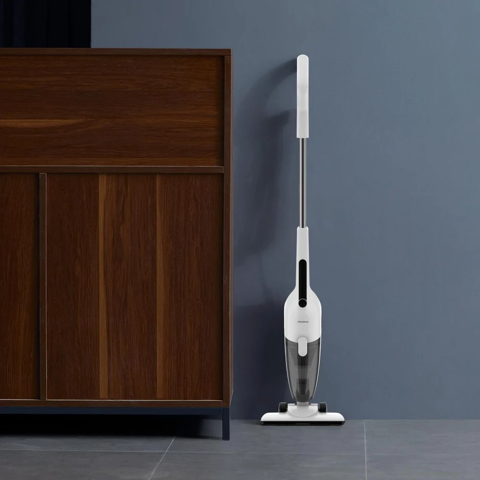 Luxury Deerma DX120C Vacuum Cleaner, 3 in 1 Handheld Vacuum Cleaner, Multiple Attachments - White - Image 3