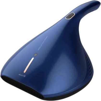 CM818 Portable Dust Removal Vacuum Cleaner Dust Remover with UV Sterilization Vacuum Cleaner 13000 Pa for Bed and Sofa 450 Watt Strong Suction Blue Latest Version