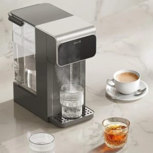 Top Brand Deerma Electric Kettle SH37W With Keep Warm Function, Water Filter, 3.6 Liters, 2200W Instant Water Heating System, Dual Temperature Control System, 5 Level Water Temperature & Child Lock