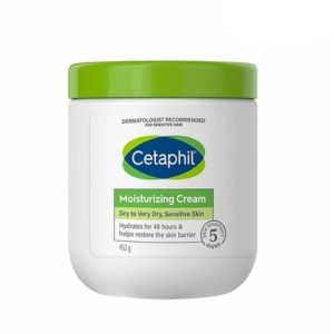 Cetaphil Moisturizing Cream, Face & Body Moisturizer for Men & Women, Dry to Very Dry and Sensitive Skin, Unscented, 453g