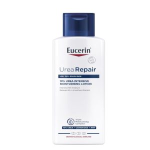 Eucerin UreaRepair Plus 10% Urea Body Lotion with Ceramide, Immediate 48-Hour Relief for Dry Skin, Daily Body Moisturizer for Dehydrated Skin, Suitable for Mature & Diabetic Skin, 250ml