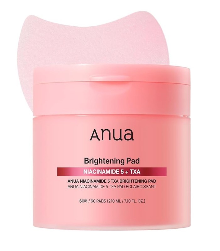 Anua Niacinamide 5 TXA Toner Pads - Hydrating Facial Care for Evening Skin Tone & Daily Radiance Care (210 ml, 60 Pads)