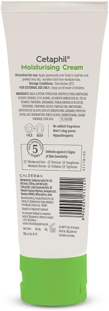 Cetaphil Moisturising Cream, 80g - Image 8