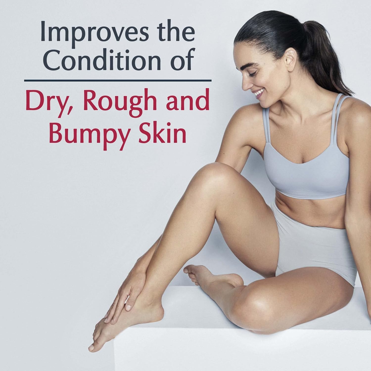 Eucerin Roughness Relief Lotion - Full Body for Extremely Dry, Rough Skin 16.9 fl. oz. Pump Bottle - Image 7