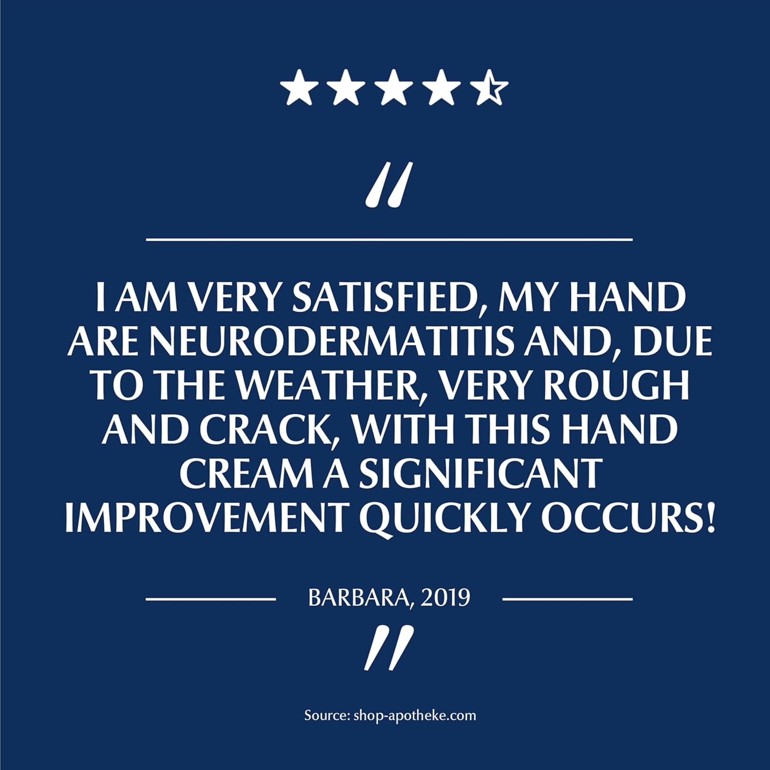 Eucerin UreaRepair Plus 5% Urea Hand Cream with Ceramides, Daily Moisture, Suitable for Mature & Diabetic, Instant 48-Hour Relief for Dry & Rough Skin, 75ml - Image 3