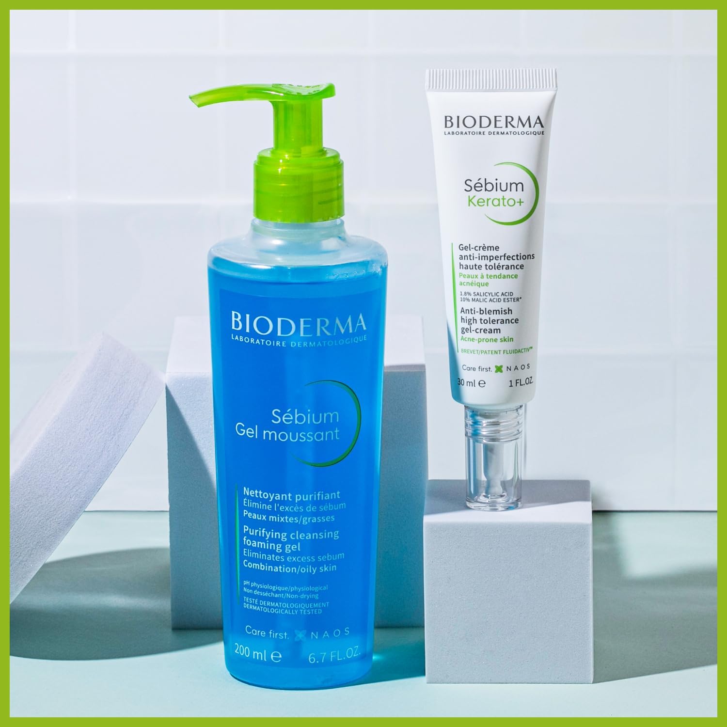 Bioderma Sebium Purifying Cleansing Foaming Gel - Combination to Oily Skin, 500ml - Image 7