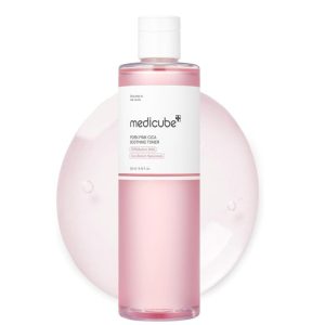 Medicube Salmon DNA PDRN Pink CICA Soothing Toner I Pink Glow Toner for Skin Boosting, Soothing and Calming, Uneven Skin Tone, Peptide & Niacinamide, Korean Skin Care (250ml  8.45 fl. oz.)