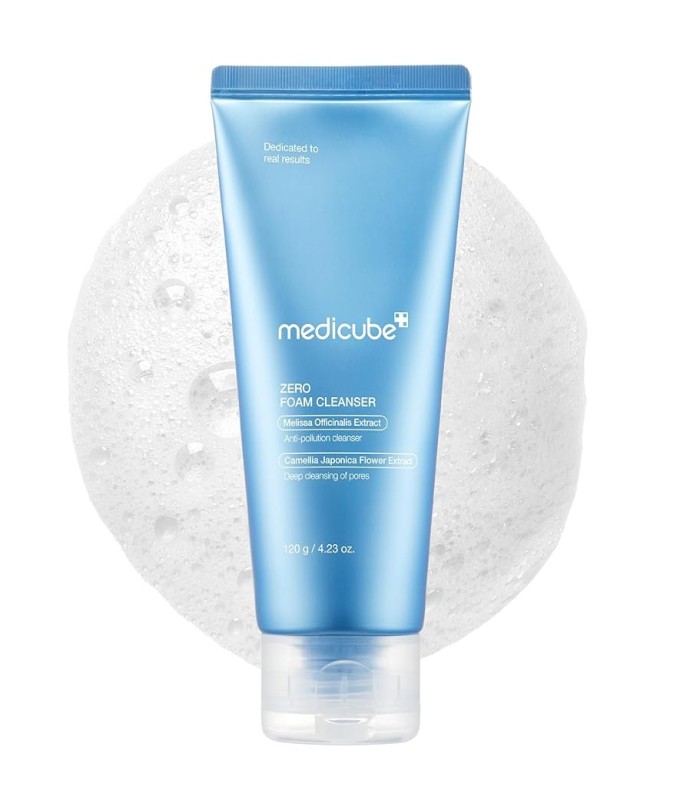 Medicube Zero Foam Cleanser for Sensitive Skin - Sebum Control, Moisture Balance, and Pore Minimization Korean Skincare